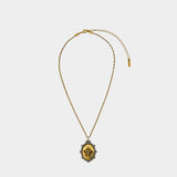 Necklace - Versace - Metal - Gold