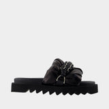 Aj1463 Sandals - Toga Pulla - Leather - Black