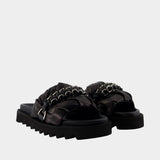 Aj1463 Sandals - Toga Pulla - Leather - Black