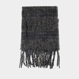 Alex Scarf - Samsoe Samsoe - Wool - Grey