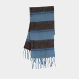 Alex Scarf - Samsoe Samsoe - Wool - Blue