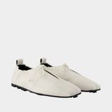 Salilli Laced 15978 Ballerinas - SAMSØE SAMSØE - Leather - White