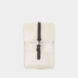 Mini W3 Backpack - RAINS - Synthetic - White