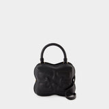 Butterfly Small Crossbody - Ganni - Synthetic Leather - Black