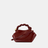 Bou Small Bag - Ganni - Synthetique - Burgundy