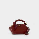 Bou Small Bag - Ganni - Synthetique - Burgundy