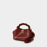Bou Small Bag - Ganni - Synthetique - Burgundy