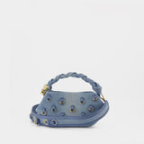 Bou Mini Charms Bag - Ganni - Cotton - Blue