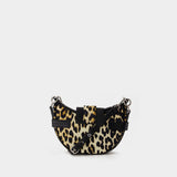 Bucky Small Crossbody - Ganni - Nylon - Leopard