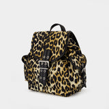 Bucky Small Backpack - Ganni - Nylon - Leopard