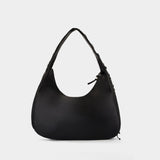 Bou Xxl Shoulder Bag - Ganni - Leather - Black