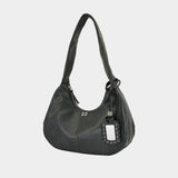 Bou Medium Shoulder Bag - Ganni - Leather - Grey