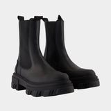 Chelsea Anckle Boots - Ganni - Leather - Black