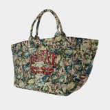 Xxl Tapestry Reversible Shopper Bag - Ganni - Synthetic - Multicolor