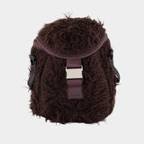 Valera Vision Bucket Backpack Mini - RAINS - Synthetic - Burgundy