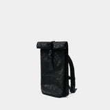 Rolltop W3 Backpack - RAINS - Synthetic - Black