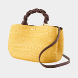 Bou Small Handbag - Ganni - Synthetic - Yellow