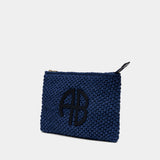 Rio Clutch Bag - ANINE BING - Synthetic - Blue