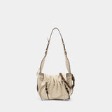 Bolton Hobo Shoulder Bag - Isabel Marant - Leather - White