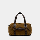 Tilpa Shoulder Bag - Isabel Marant - Leather - Brown