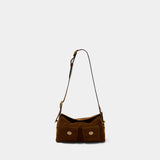 The Originals Turnlock Haversack Shoulder Bag - Coach - Leather - Brown