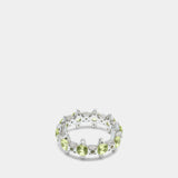 Warwick Ring - Vivienne Westwood - Silver - Green