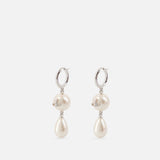 Martha Earrings - Vivienne Westwood - Metal - Silver