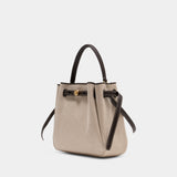 Romy Handbag - Tory Burch - Cotton - Grey