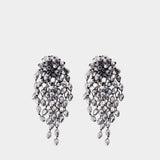 Clip-on earrings - Isabel Marant - Metal - Silver-tone