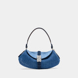 B Kat Purse - Ganni - Cotton - Blue
