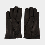 His Gloves - OUR LEGACY - Leather - Black