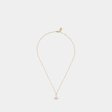 Feodora Necklace - Vivienne Westwood - Metal - Pink