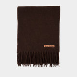 Scarf - Acne Studios - Wool - Brown