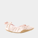 Bilaria Ballerinas - Acne Studios - Silk - Pink