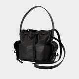 Multipocket Mini Crossbody - Acne Studios - Leather - Black