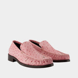 Loafers - Acne Studios - Leather - Pink