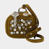 Wallet Camero Clip Rivets - Acne Studios - Leather - Khaki