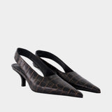 Classic Sandals - TOTEME - Leather - Brown