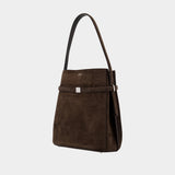 Belted Purse - TOTEME - Leather - Brown