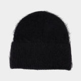 Alpaca Beanie - TOTEME - Wool - Black