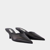 Sharp Sandals - TOTEME - Leather - Black