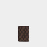Cara Passport Holder - By Malene Birger - Cotton - Brown