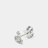 Lorelei Single Earrings - Vivienne Westwood - Metal - Silver