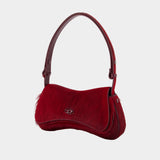 Play Pouch - DIESEL - Leather - Burgundy