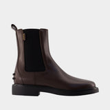Gomma Boots - Tod's - Leather - Brown