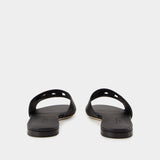 Sandals - Dolce&Gabbana - Leather - Black