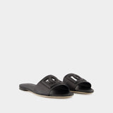 Sandals - Dolce&Gabbana - Leather - Black