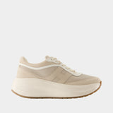 H696 Sneakers - Hogan - Leather - Beige