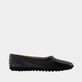 Ballerinas - Tod's - Leather - Black