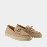 Loafers - Tod's - Leather - Pink